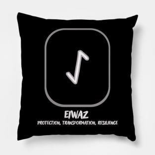 The Nordic rune Ehwaz Pillow