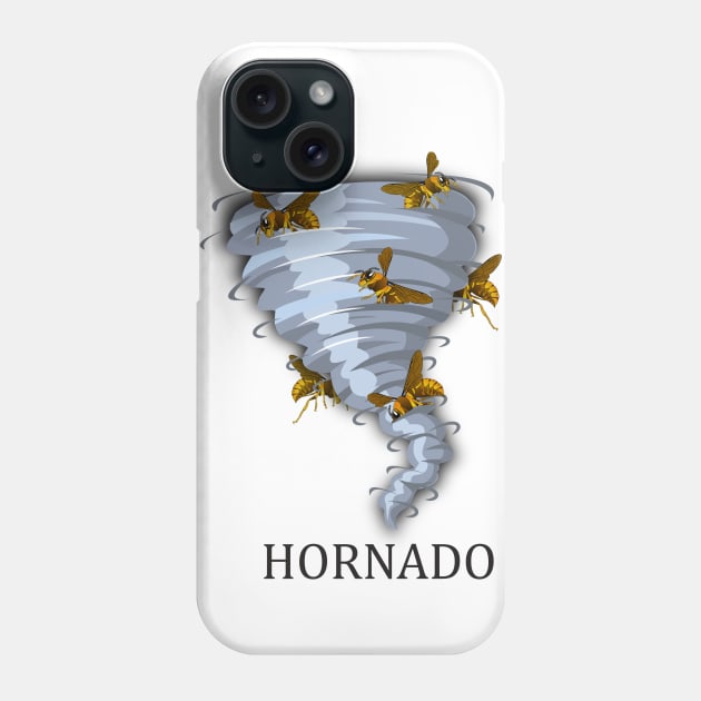 Murder Hornet Hornado Phone Case by ColorFlowCreations