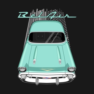 Chevrolet Bel Air 1957 - surf green T-Shirt