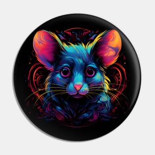 Neon Rodent #5 Pin