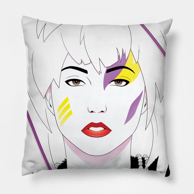 Roxy 2 Pillow by corbinhunsaker