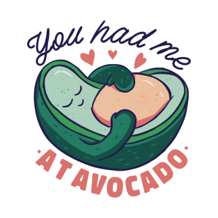 Avocado Embrace: Love & Health T-Shirt