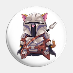 Mandalorian PopCat Pin