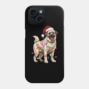 Christmas Dog Anatolian Shepherd Phone Case