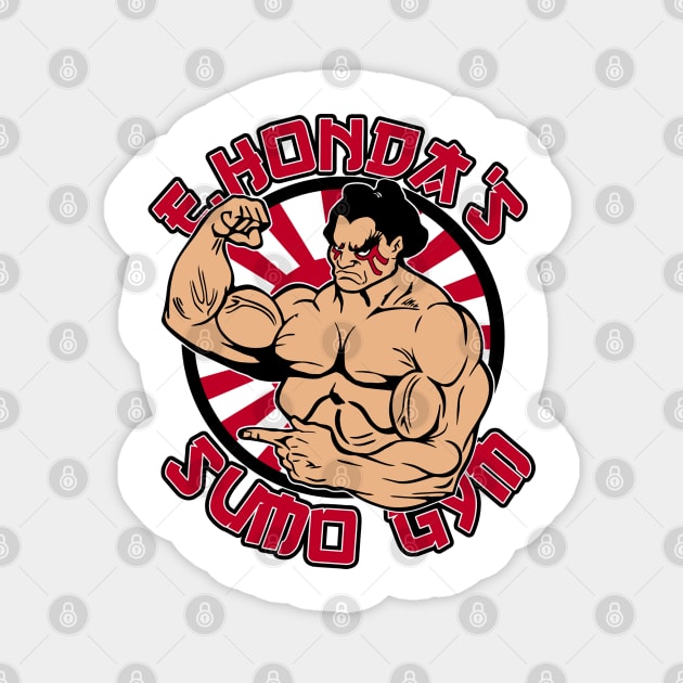 E.Honda's Sumo Gym Magnet by carloj1956