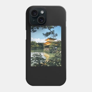 Golden Kyoto Temple Phone Case