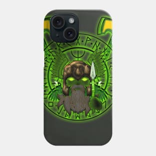 Viking with helmet Phone Case