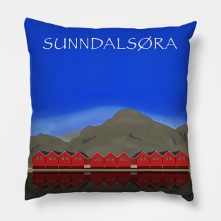 Sunndalsøra Nordmøre Norway Pillow