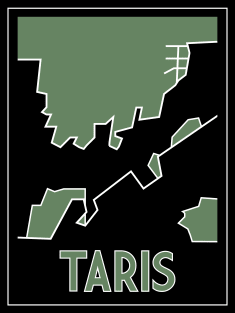 Taris Art Deco Magnet