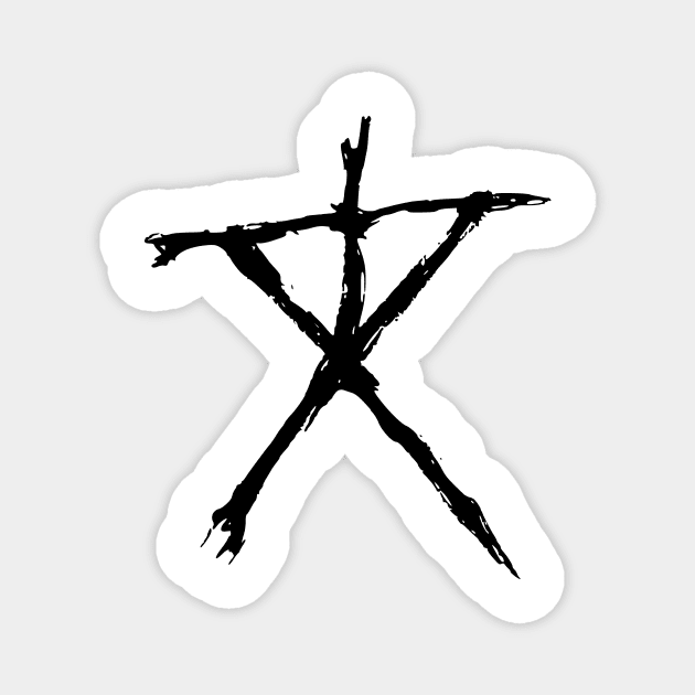 Blair Witch Symbol Magnet by SteamboatJoe