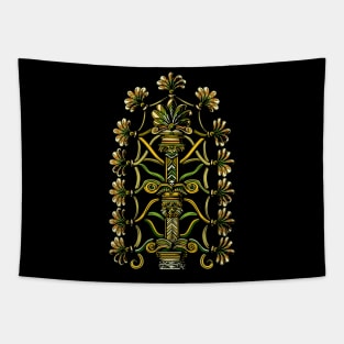 Tree Of Life Anunnaki Aliens Ancient Symbol Tapestry