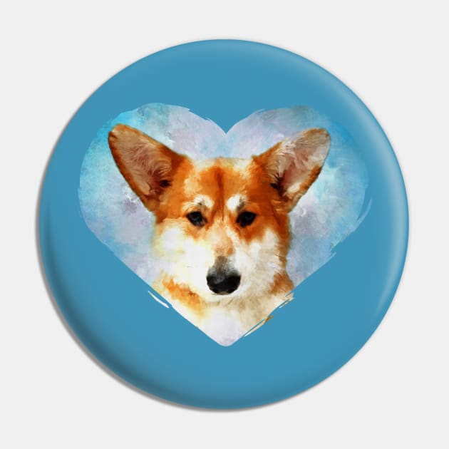 Welsh Corgi Pin by Nartissima