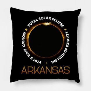 America Totality 04 08 24 Total Solar Eclipse 2024 Pillow