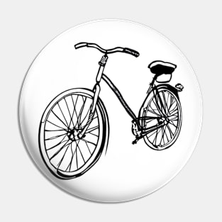 Illustration bike Pin