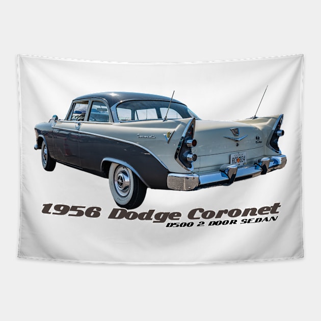 1956 Dodge Coronet D500 2 Door Sedan Tapestry by Gestalt Imagery