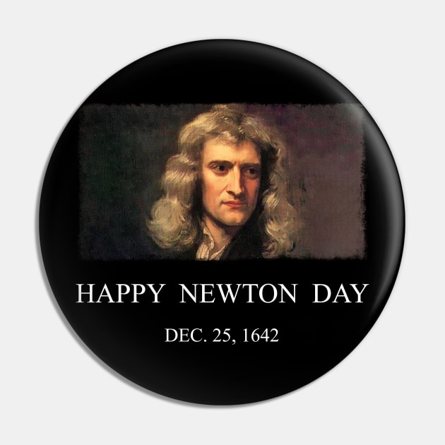 Isaac Newton Day Pin by Scar