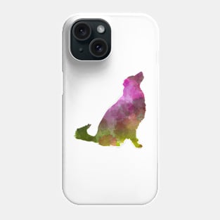 Karst Shepherd Dog in watercolor Phone Case