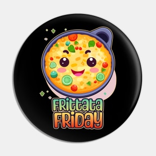 Frittata Friday Foodie Design Pin