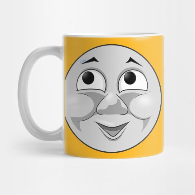 Boco happy face - Thomas Tank Engine - Mug