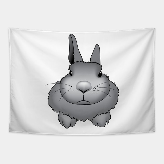 fat rabbit Tapestry by Supak