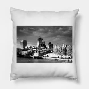 Cityscape Skyline City of London Pillow