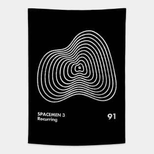 Spacemen 3 / 90s Minimal Graphic Design Tribute Tapestry