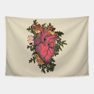 Heartbeat Floral Tapestry