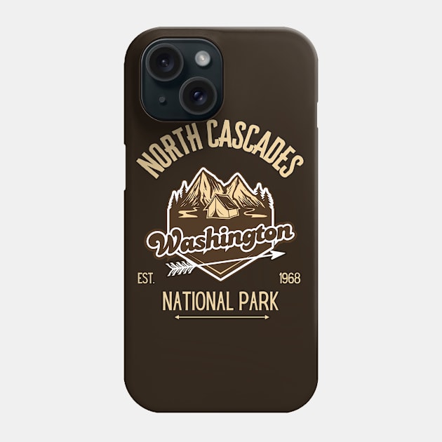 North Cascades National Park Phone Case by Indieteesandmerch