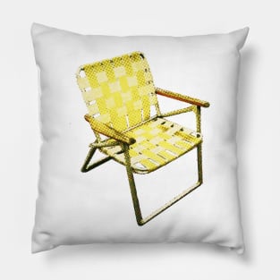 Lawnchairs Are Everywhere - design no.3 Pillow