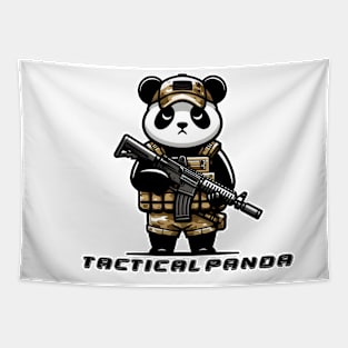 Tactical Panda Tapestry