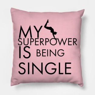 Words Are Magic: Single Superpower Female Pillow