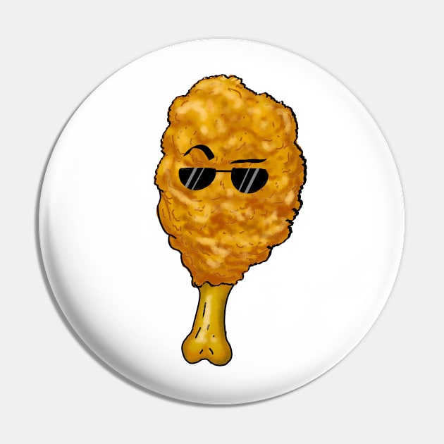 Cold Fried Chicken Pin by CrispytheGhoul