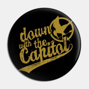 Down with the Capitol Pin