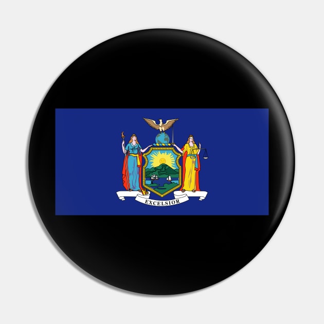 Flag - New York wo Txt Pin by twix123844