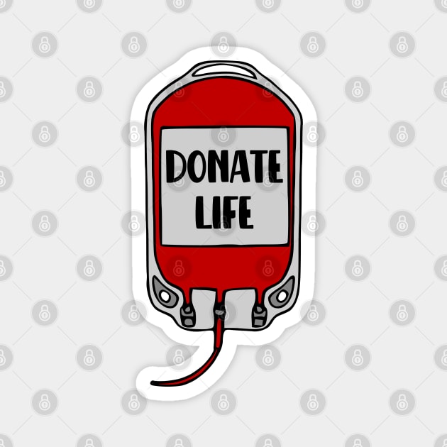 Donate Life Blood Donor Magnet by KayBee Gift Shop