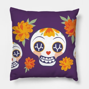 Dia de Muertos #3 Pillow