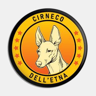 Cirneco dell'Etna Dog Portrait Pin