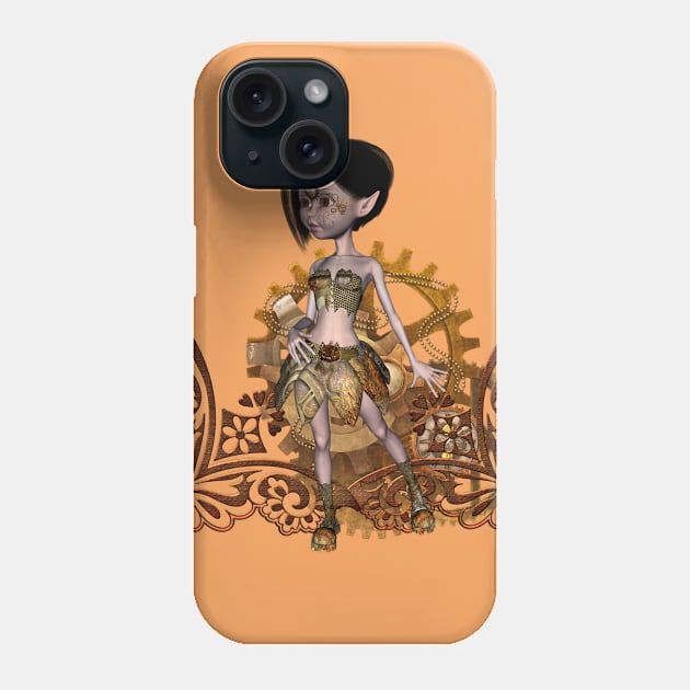 Cute little steampunk girl Phone Case by Nicky2342