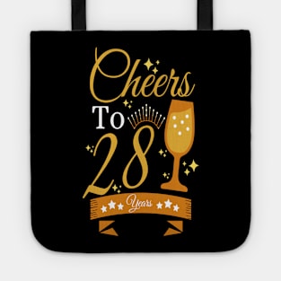 Cheers to 28 years Tote