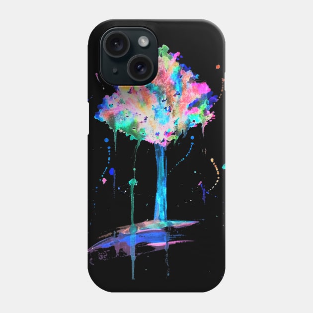 Neon Tree Phone Case by Whettpaint