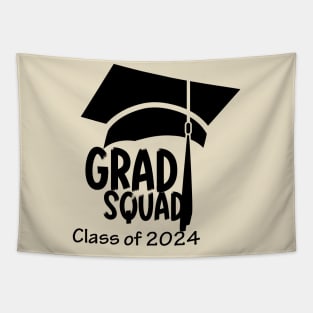 Grad Squad, Class of 2024, Graduation design Tapestry