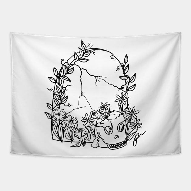 Tombstone Tapestry by MoonstoneandMyth