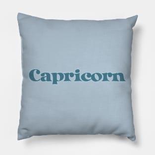 Capricorn - Zodiac Sign Pillow