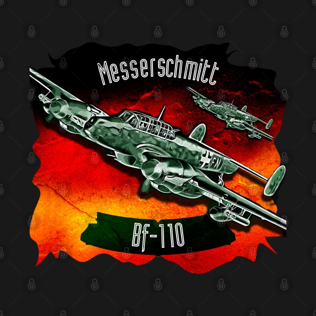 Messerschmitt BE110 by aeroloversclothing