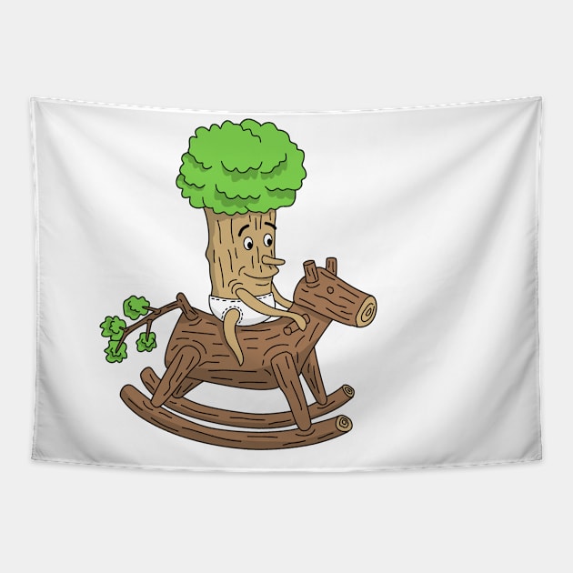 BABY TREE Tapestry by Logisstudio