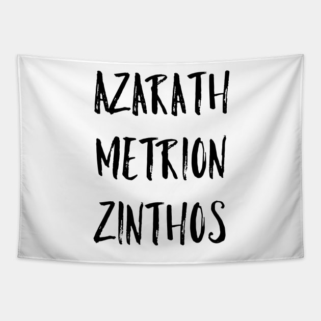 Azarath Metrion Zinthos (Alternate) Tapestry by tcbromo