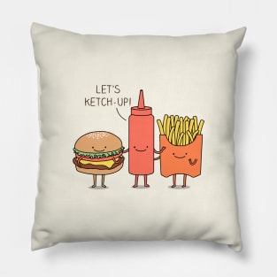 Let’s ketchup! Pillow