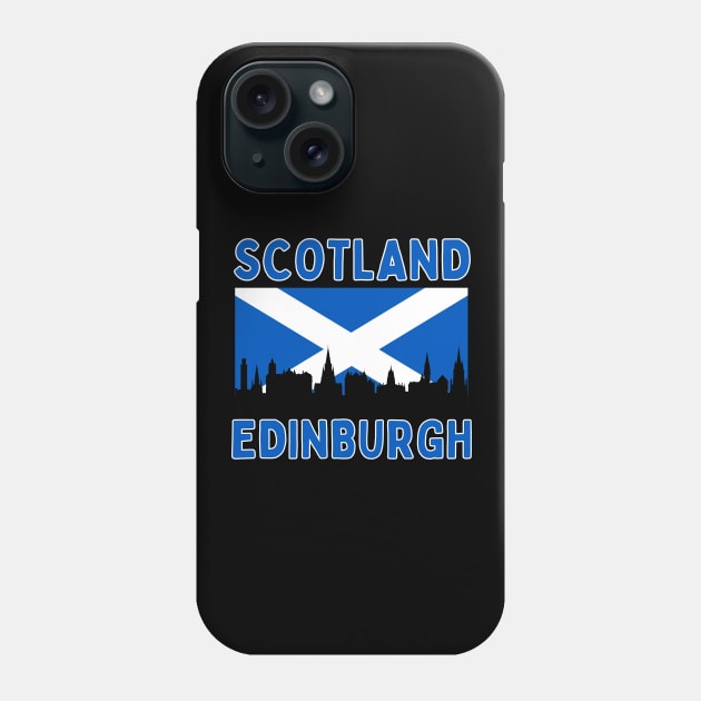 Edinburgh Phone Case by footballomatic