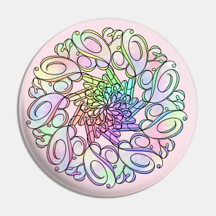 Follow Your Bliss in Color Pin