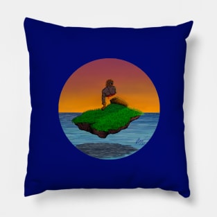 Jonas on island Pillow